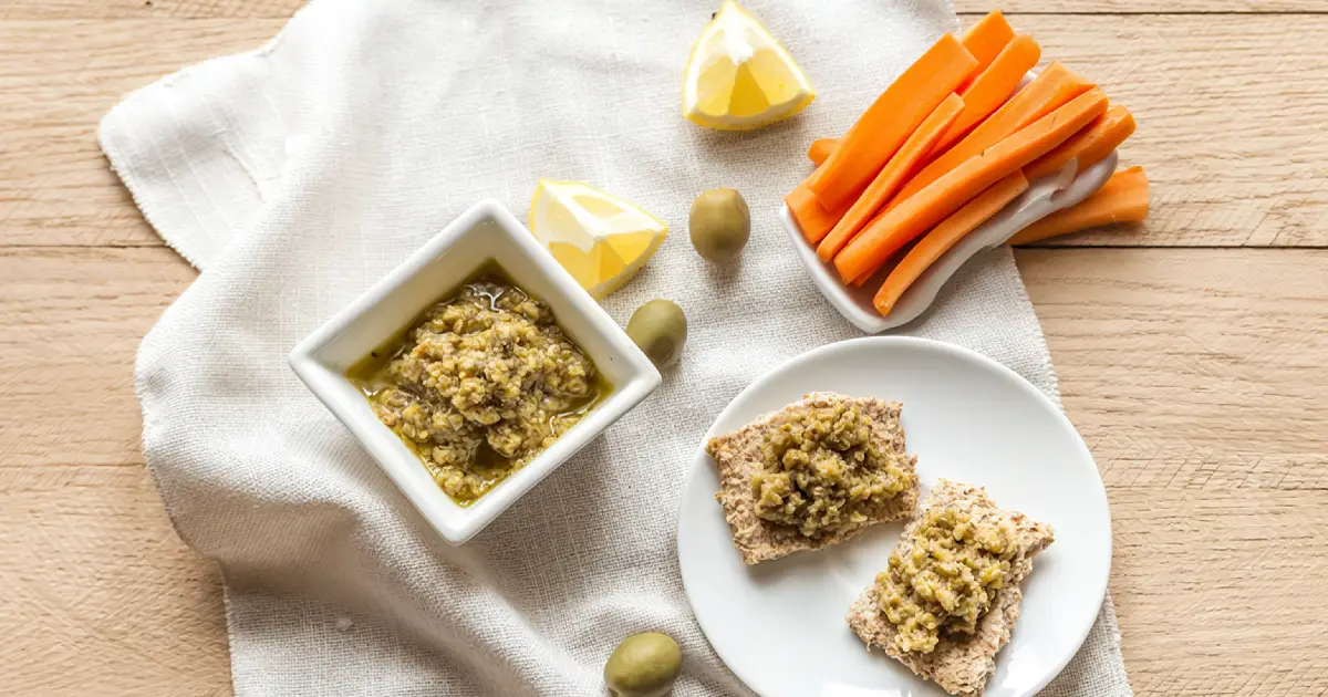 recettes de tapenade aux olives vertes avec des carottes